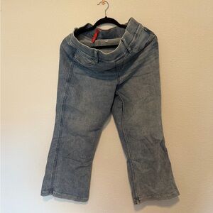 SPANX Light Blue Flare Jeans